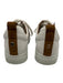 Fairfax & Favor Shoe Size 38 White, Brown & Navy Leather Upper Low Top Sneakers White, Brown & Navy / 38
