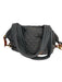 MZ Wallace Dark Grey Synthetic Quilted Zip Close Bag Dark Grey