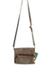 Hammitt Brown Leather Gold Tone Hardware Zip Pocket Magnetic Close Bag Brown / S