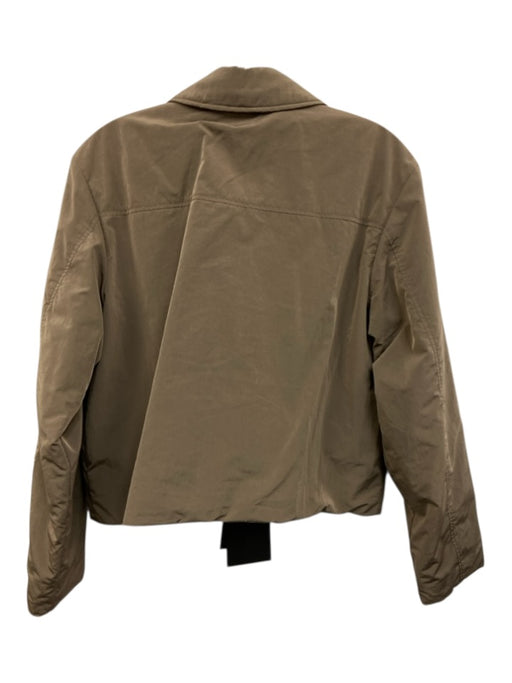Mossimo Dutti Size S Taupe Polyester Button Front Front Pockets Jacket Taupe / S