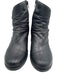 Baretraps Shoe Size 7.5 Black Leather Wood Block Heel rouched detail Booties Black / 7.5