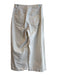 Paige Size 4 White Cotton High Rise 4 Pocket Zip Fly Wide Leg Jeans White / 4
