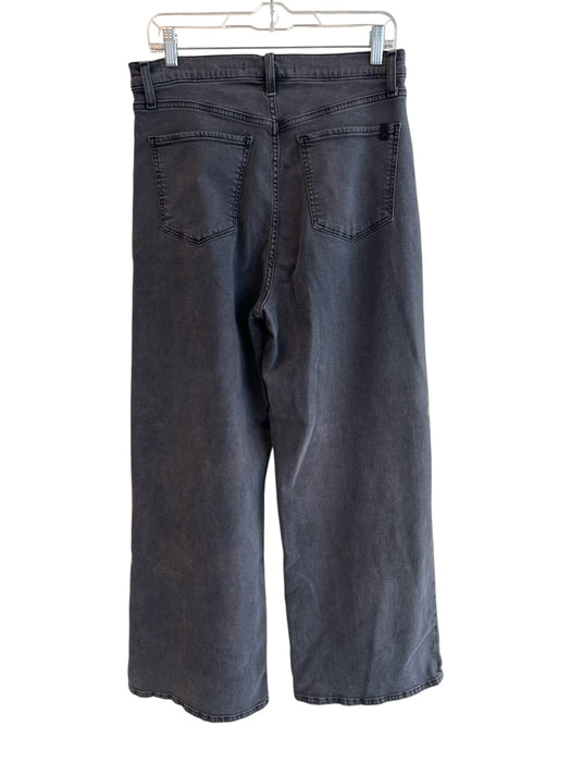 Joes Size 30 Charcoal Cotton & Lyocell High Rise Zip Fly 5 Pocket Wide Leg Jeans Charcoal / 30