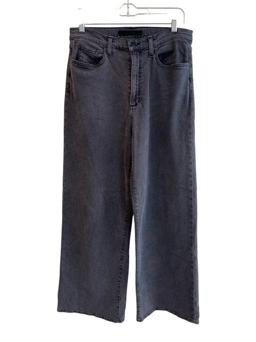 Joes Size 30 Charcoal Cotton & Lyocell High Rise Zip Fly 5 Pocket Wide Leg Jeans Charcoal / 30