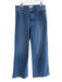 Frame Size 30 Light Wash Cotton High Rise Zip Fly 5 Pocket Wide Leg Jeans Light Wash / 30