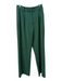Favorite Daughter Size 8 Green Polyester Blend Wide Leg Pleat Zip Fly Pants Green / 8