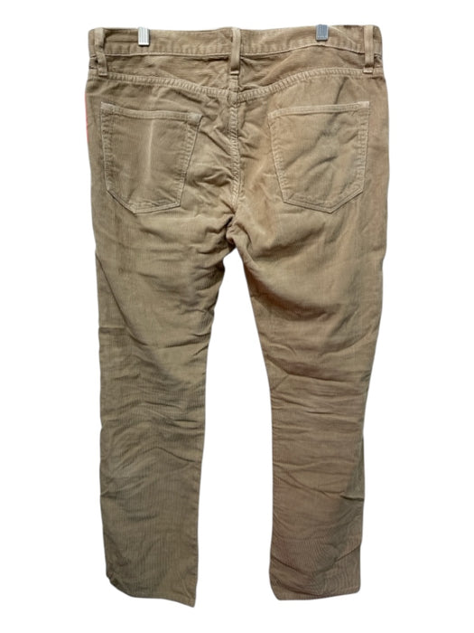 Sid Mashburn Size 34 Brown Cotton Solid Zip Fly Men's Pants Brown / 34