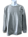 Dior Size XL Gray Cotton Solid Sweatshirt Men's Long Sleeve Shirt Gray / XL