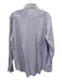 Loro Piana Size 15.75 Purple & White Cotton Striped Men's Long Sleeve Shirt Purple & White / 15.75