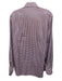 Carolina Herrera Size 16 Red, White & Blue Cotton Plaid Men's Long Sleeve Shirt Red, White & Blue / 16