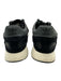 Adidas Shoe Size 9.5 Black & White Leather Solid Sneaker Men's Shoes Black & White / 9.5