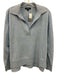 Repeat Size S Blue Cashmere Ribbed Collar Long Sleeve Sweater Blue / S
