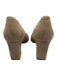 Marc Fisher Shoe Size 8M Tan Suede Pointed Toe Block Heel Shoes Tan / 8M