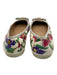 Salvatore Ferragamo Shoe Size 9 C White, Pink & Multi Leather Round Toe Flats White, Pink & Multi / 9 C