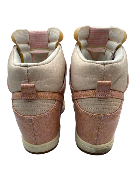 Nike Shoe Size 9.5 Mixed Pinks Textile & Leather Upper High Top Wedge Sneakers Mixed Pinks / 9.5