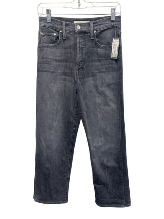 Mother Superior Size 28 Charcoal Gray Cotton Blend Denim High Rise Jeans Charcoal Gray / 28