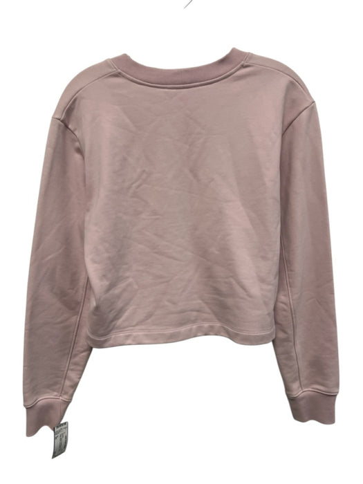 Tibi Size XS Lilac Pink Cotton Blend Long Sleeve V Neck Sweater Lilac Pink / XS