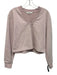 Tibi Size XS Lilac Pink Cotton Blend Long Sleeve V Neck Sweater Lilac Pink / XS