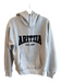 Aritzia Size M Grey Cotton & Polyester Fleece Heathered Logo Spellout Sweater Grey / M