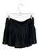 Goldhinge Size Est M Black Missing Fabric Tag Pleated Pullover Mini Skirt Black / Est M