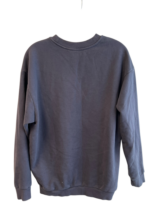 Vuori Size S Gray Organic Cotton Blend Solid Crew Neck Pullover Sweatshirt Gray / S