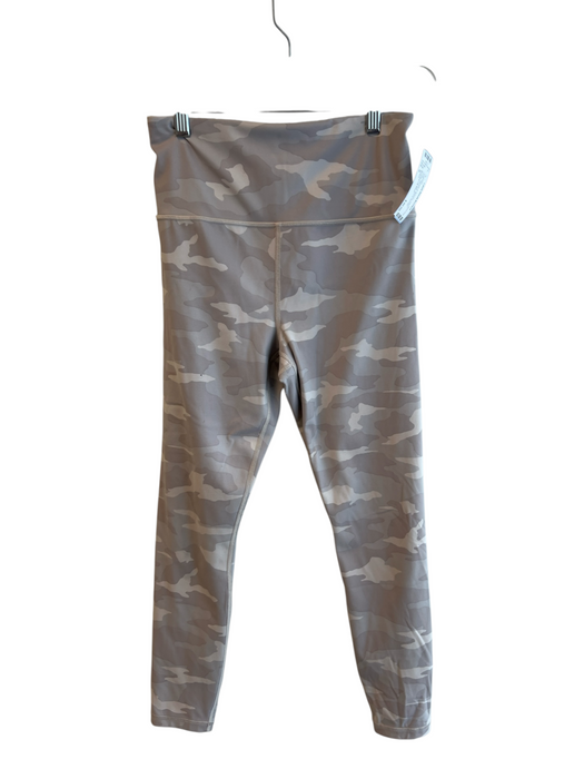 Athleta Size S Gray Polyester & Spandex Camo pocket 7/8 length Leggings Gray / S