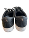 Kurt Geiger Shoe Size 40 Black Leather Diamond Quilted Rhinestone Lace Up Shoes Black / 40