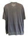 Louis Vuitton Size L Blue & White Cotton Blend logo T shirt Crew Short Sleeve Blue & White / L
