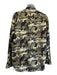 Givenchy Size 43 Green Cotton Blend Digital Camo Button Up Long Sleeve Shirt Green / 43