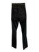 Valentino Size 34 Black Cotton Blend Solid Skinny Studs Men's Pants Black / 34