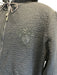 Gianni Versace Size XL Black Synthetic Micro Zip UP Hoodie Men's Jacket Black / XL