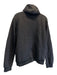 Gianni Versace Size XL Black Synthetic Micro Zip UP Hoodie Men's Jacket Black / XL