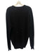 Comme De Garcon Size XL Black Wool Blend Solid Cardigan Men's Sweater Black / XL