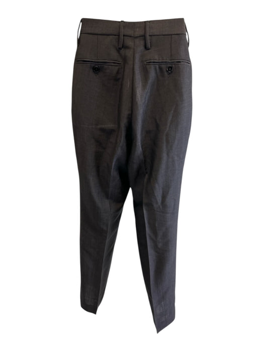 Gucci Size 56 Brown Wool Blend Solid Dress Men's Pants Brown / 56