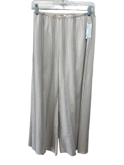 Vince Size XS Beige, Black, Brown Viscose Blend Elastic Waist Wide Leg Pants Beige, Black, Brown / XS
