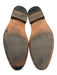 Fausto Santini Shoe Size 37.5 Black Leather Brown Laces Block Heel Shoes Black / 37.5