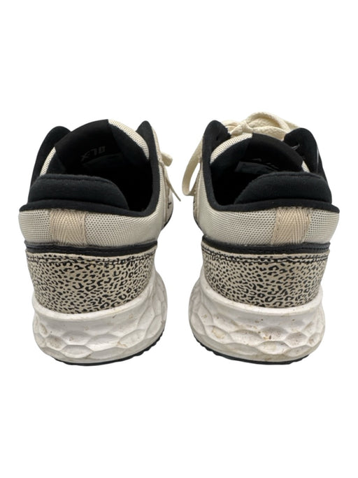 New Balance Shoe Size 9.5 Beige & Black Leather & Synthetic Mesh Sneakers Beige & Black / 9.5