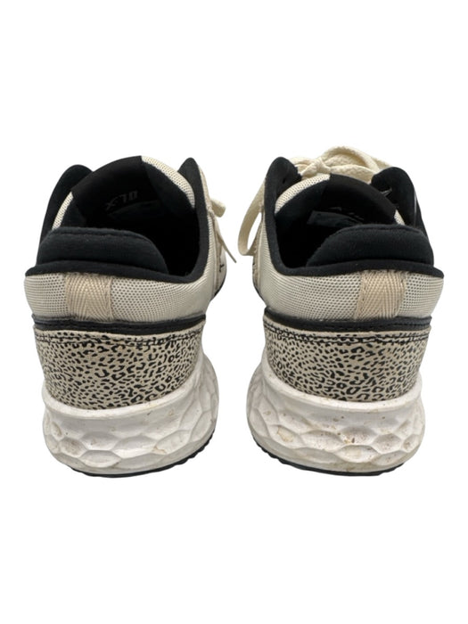 New Balance Shoe Size 9.5 Beige & Black Leather & Synthetic Mesh Sneakers Beige & Black / 9.5