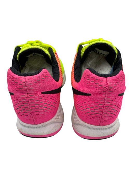 Nike Shoe Size 8 neon yellow, pink, black Synthetic Mesh Gradient Sneakers neon yellow, pink, black / 8
