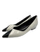 Tory Burch Shoe Size 8.5 White & Black Leather Low Heel Pointed Toe Flats White & Black / 8.5