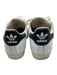 Adidas Shoe Size 38.5 White & Black Leather 3 Stripe Lace Up Cap Toe Sneakers White & Black / 38.5