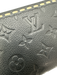 Louis Vuitton Black & Beige Leather Monogram embossed Contrast Trim Wallets Black & Beige