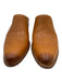 Tecovas Shoe Size 8 Brown Leather Almond Toe Gradient Embroidered Mules Brown / 8