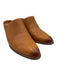 Tecovas Shoe Size 8 Brown Leather Almond Toe Gradient Embroidered Mules Brown / 8