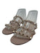 Valentino Garavani Shoe Size 39 Blush Beige Leather open toe Rockstud Sandals Blush Beige / 39