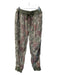 By Anthropologie Size Small Green & Multi Lyocell Camo Drawstring Waist Pants Green & Multi / Small