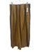 Banana Republic Size 10 Tan & brown Linen Striped Back Zip Wide Leg Pants Tan & brown / 10