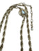 Cabi Gold Faux Pearl Beetle Long Chain Necklace Gold