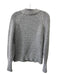 Veronica Beard Size XS Gray Acrylic Blend V Neck Long Sleeve Sweater Gray / XS