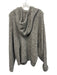 & Other Stories Size XS Gray Polyamide Long Sleeve Knit Hood Ribbed Sweater Gray / XS